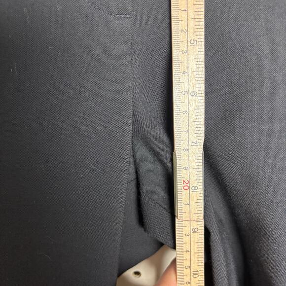 Express Editor Black Flare Leg Dress Pants Workwear Classic 2S - Picture 5 of 8